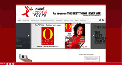 Desktop Screenshot of mainelobsterpotpies.com